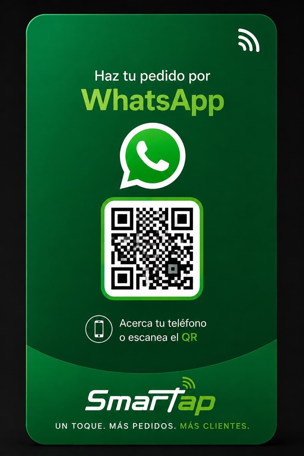 Diseño Smartap para Pedidos y contactos
